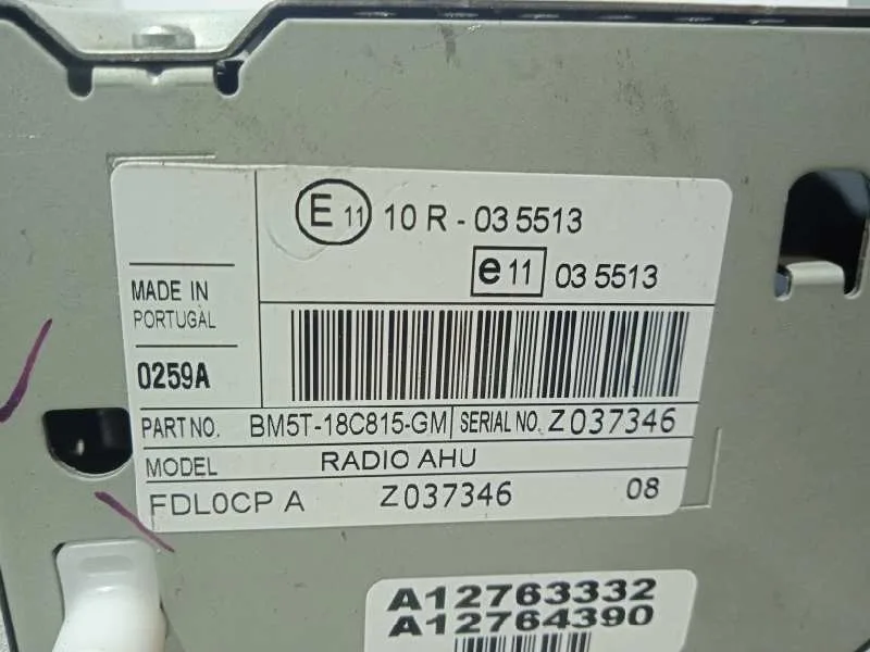 Sistema Audio / Radio Cd para Ford Focus Lim. (Cb8)