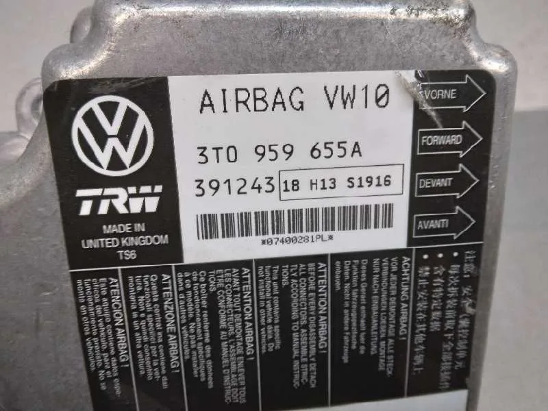 Kit Airbag para Skoda Superb Combi (3T5)