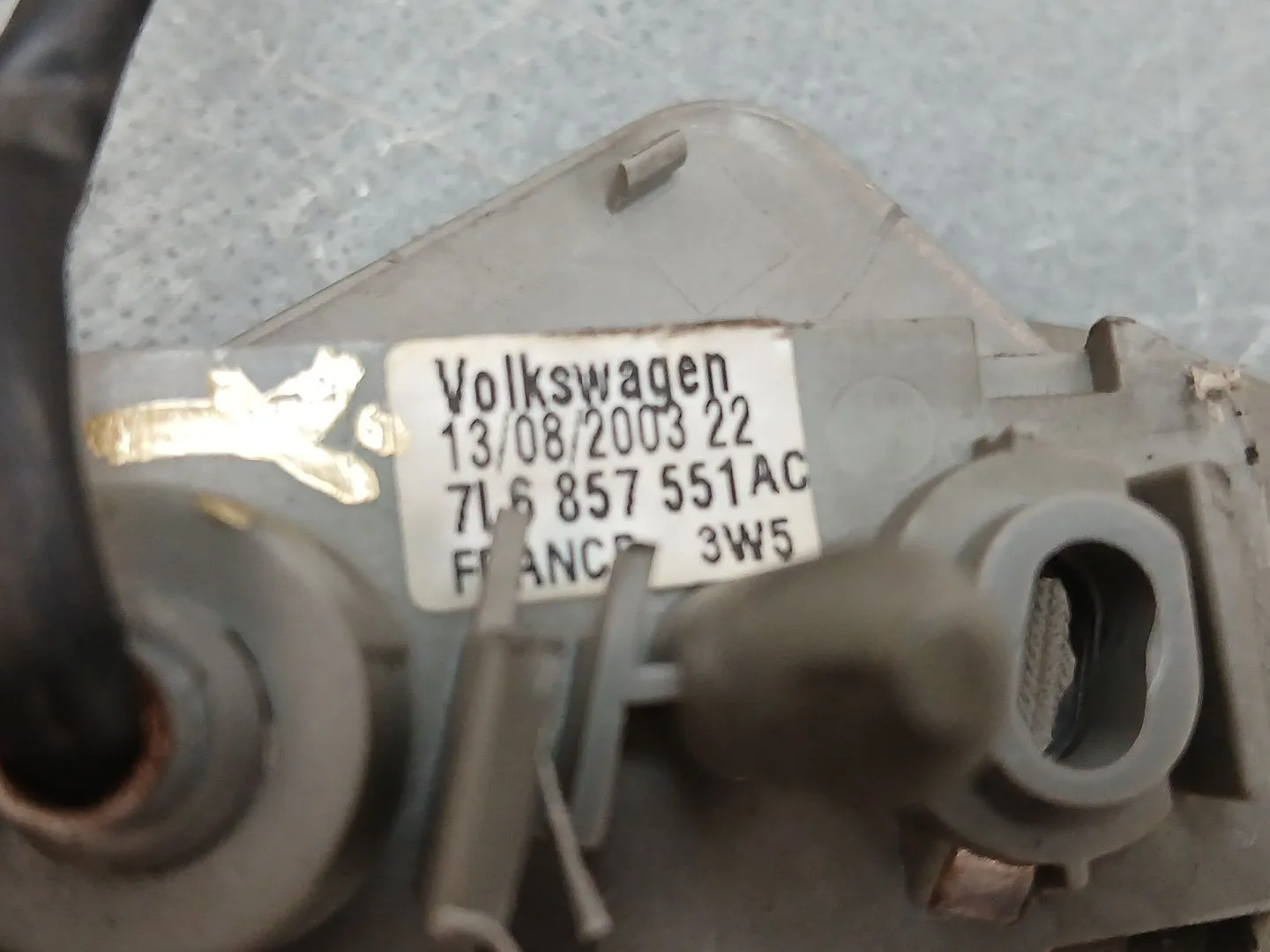 Parasol Izquierdo para Volkswagen Touareg (7La)