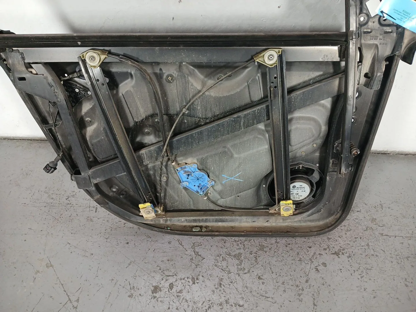 Elevalunas Trasero Izquierdo para Volkswagen Touareg (7La)