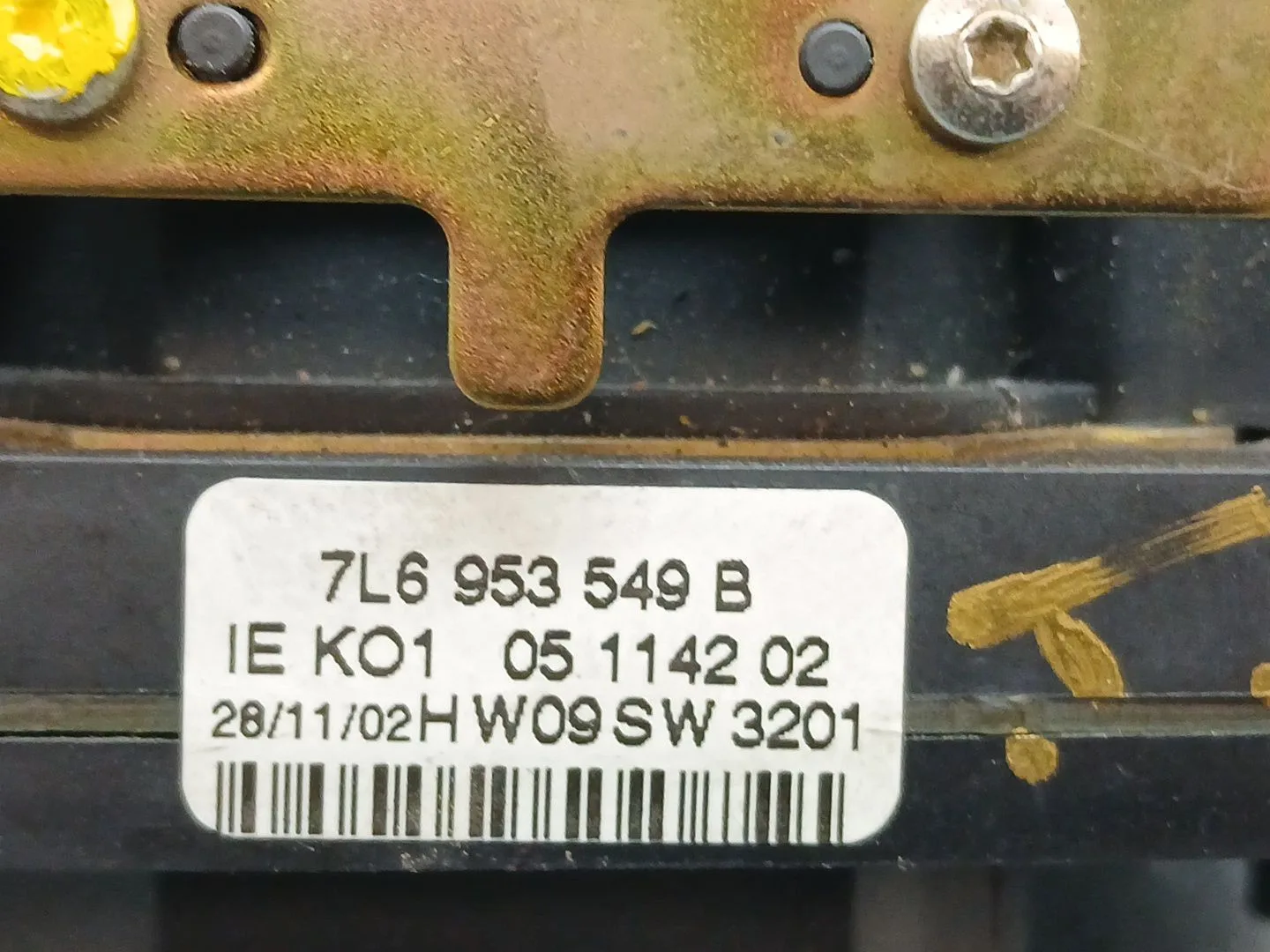 Mando Luces para Volkswagen Touareg (7La)