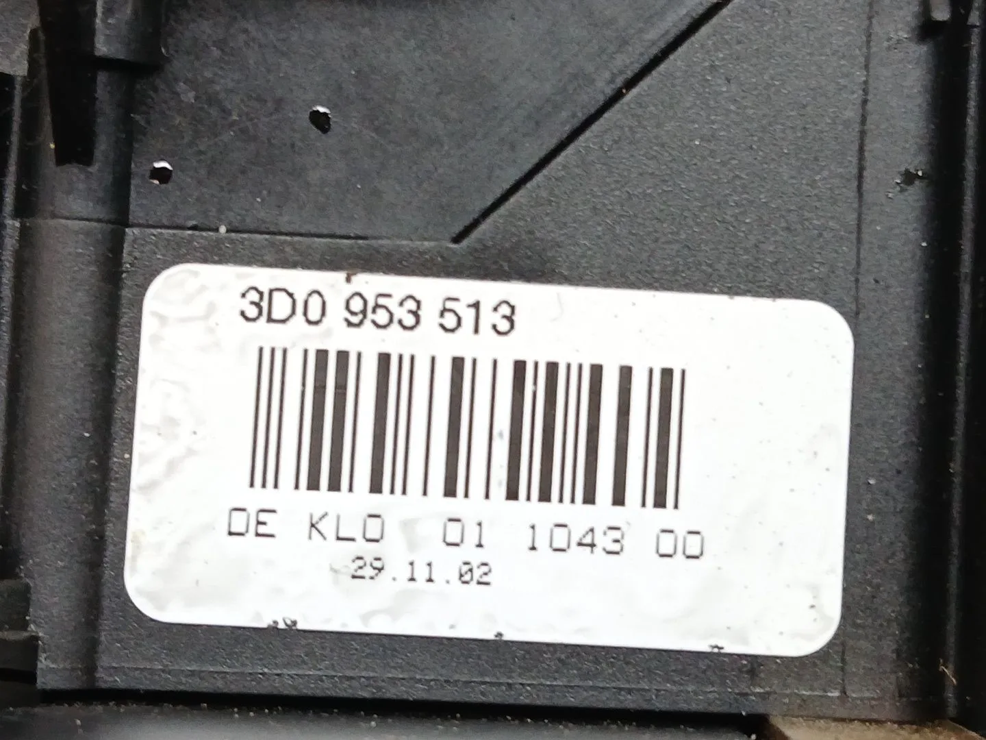 Mando Luces para Volkswagen Touareg (7La)