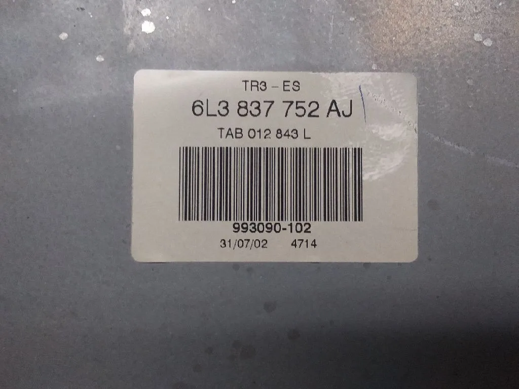 Elevalunas Delantero Derecho para Seat Ibiza (6L1)