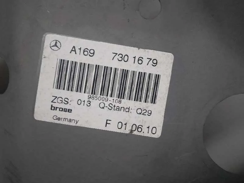 Elevalunas Trasero Derecho para Mercedes-Benz Clase B (W245)