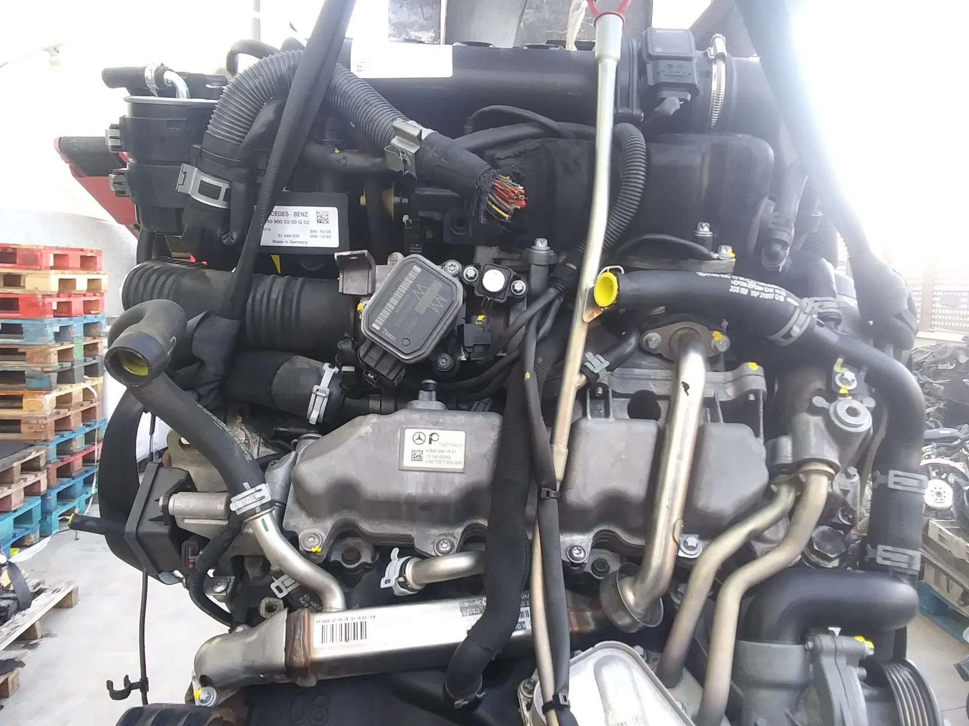 Motor Completo para Mercedes-Benz Clase B (W245)