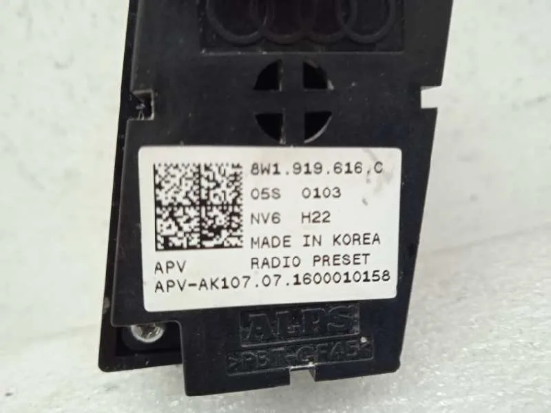 Interruptor para Audi A4 Berlina (8W2)