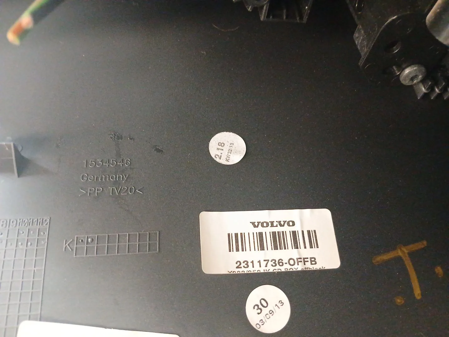 Apoyabrazos Central para Volvo S60 Lim.