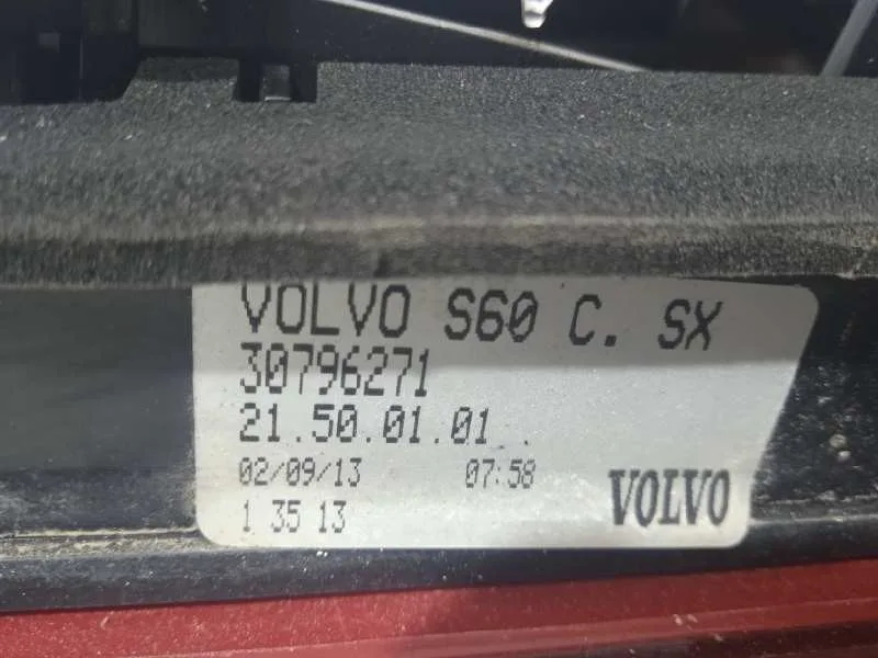 Piloto Trasero Izquierdo Interior para Volvo S60 Lim.