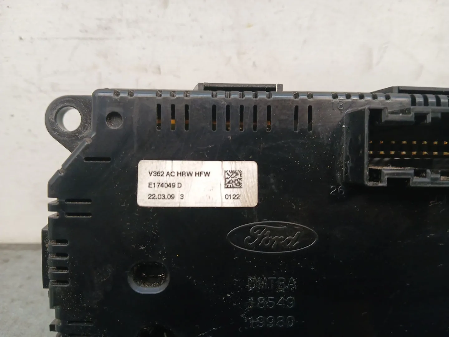 Mando Climatizador para Ford Transit Custom Kasten