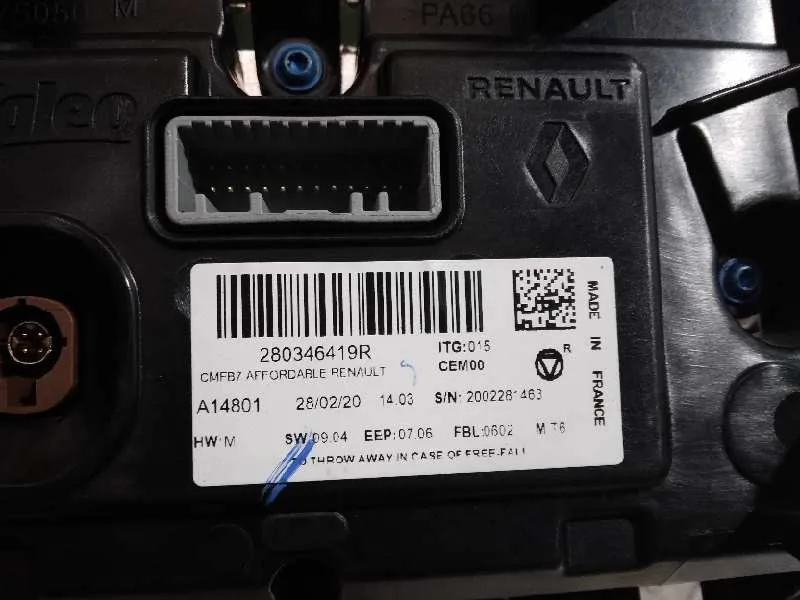Sistema Audio / Radio Cd para Renault Captur Ii
