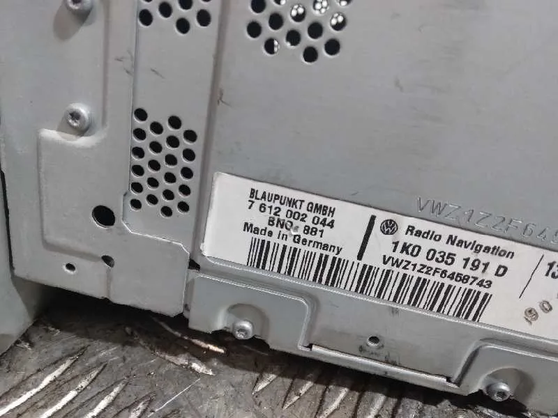 Sistema Audio / Radio Cd para Volkswagen Passat Variant (3C5)