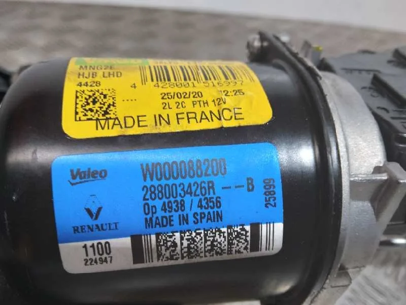 Motor Limpia Delantero para Renault Captur Ii