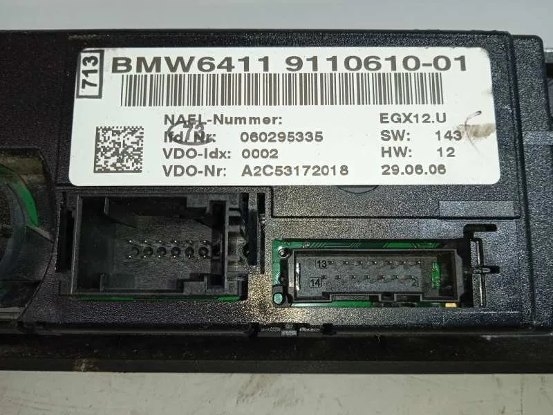 Mando Climatizador para Bmw Serie 3 Berlina (E90)
