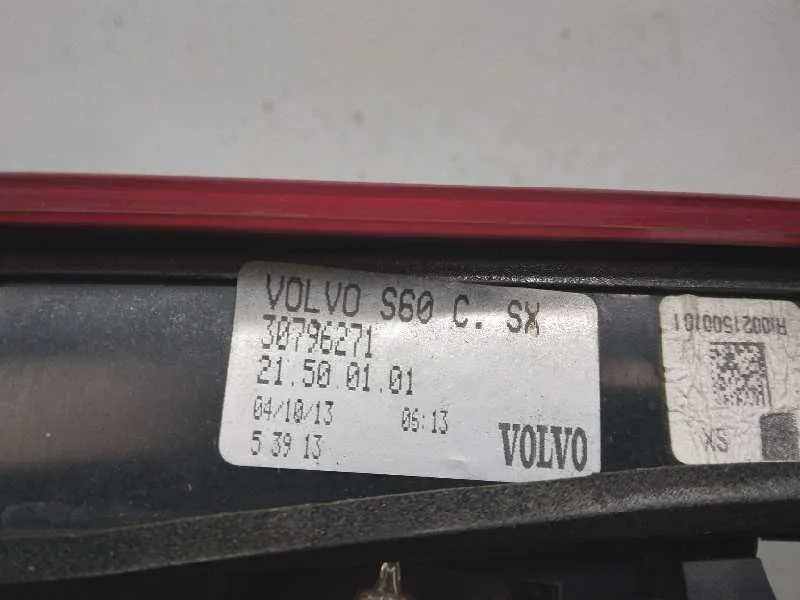 Piloto Trasero Izquierdo Interior para Volvo S60 Lim.