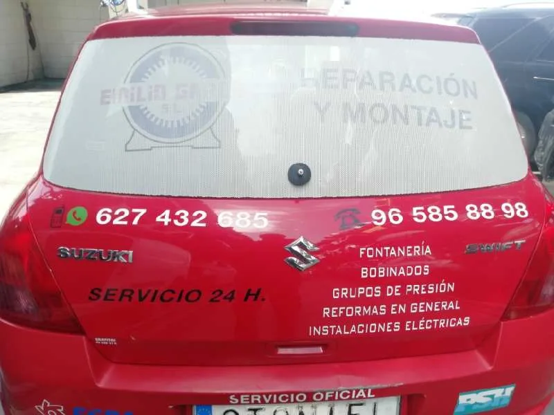Porton Trasero para Suzuki Swift Berlina (Mz)