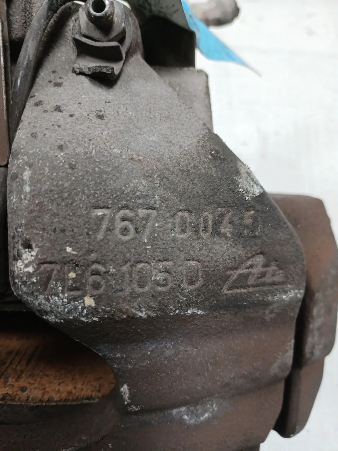 Pinza Freno Delantera Izquierda para Volkswagen Touareg (7La)