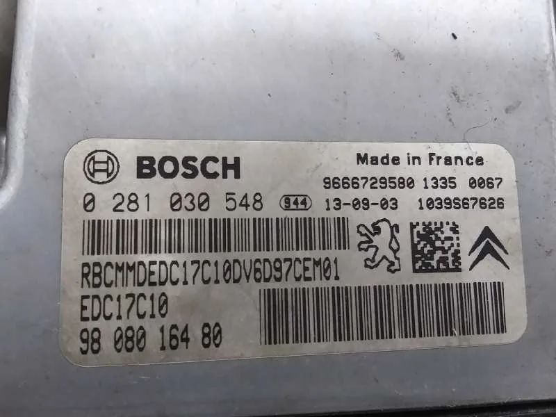 Centralita Motor Uce para Citroën C4 Picasso