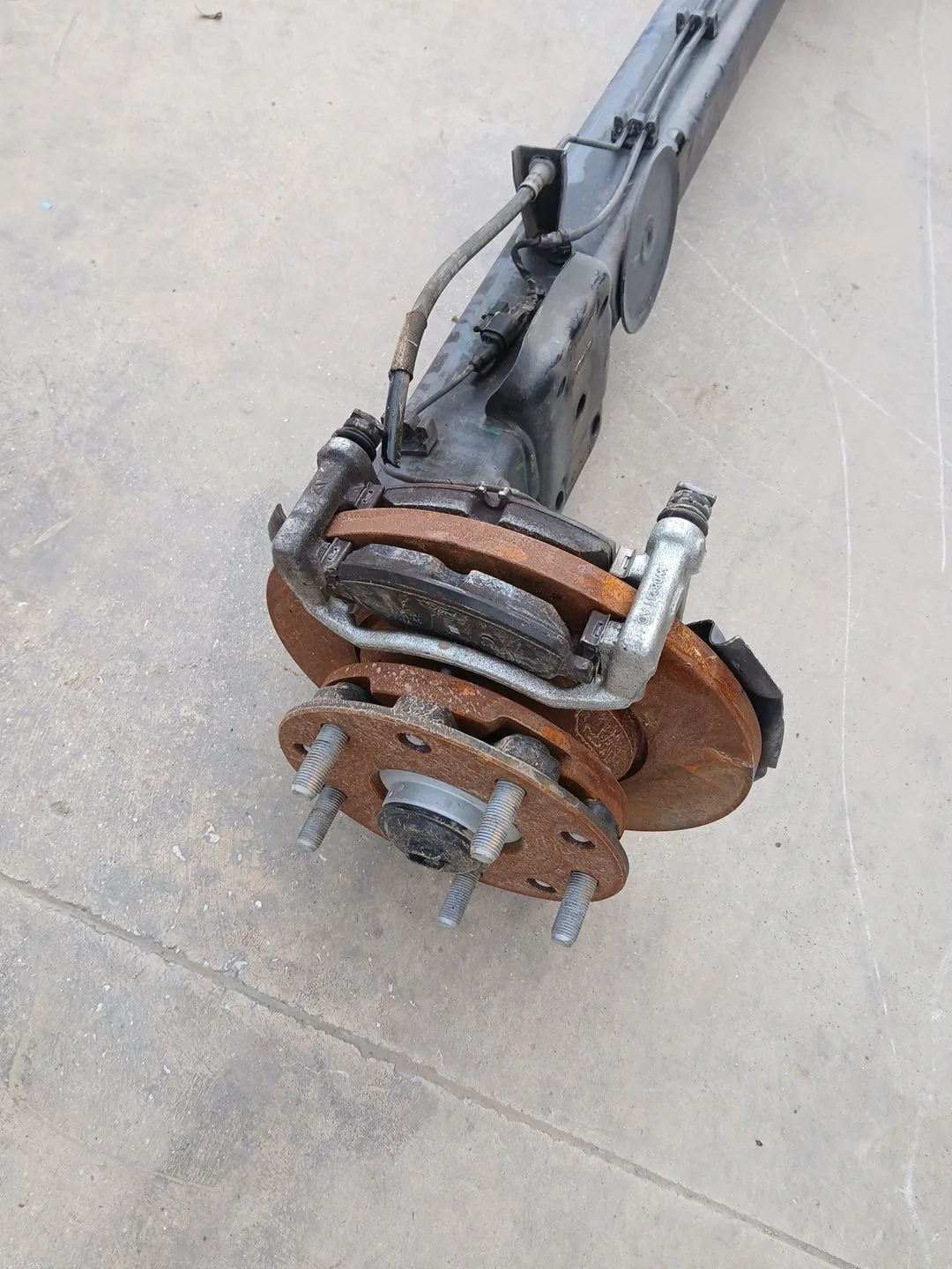 Puente Trasero para Ford Transit Custom Kasten