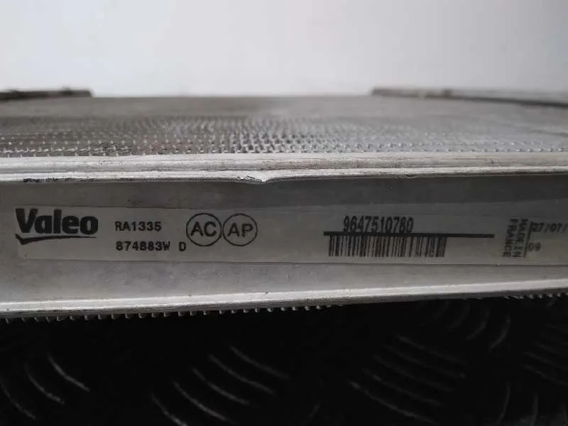 Radiador Agua para Peugeot 206+
