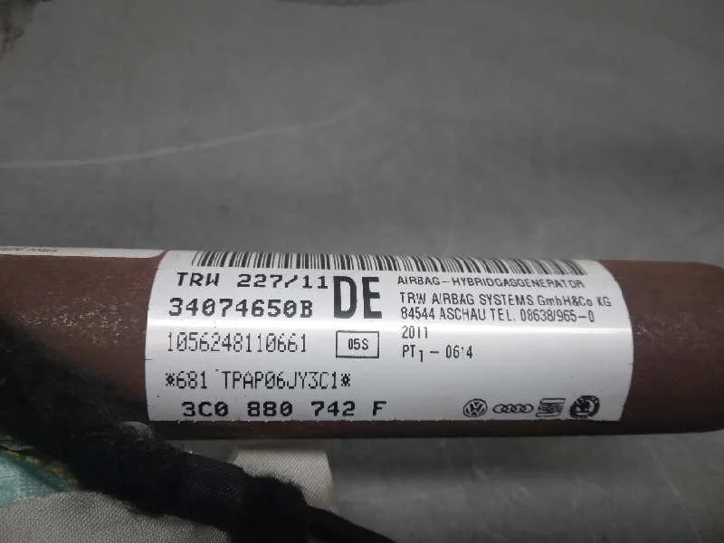 Airbag Cortina Delantero Derecho para Volkswagen Passat Variant (365)