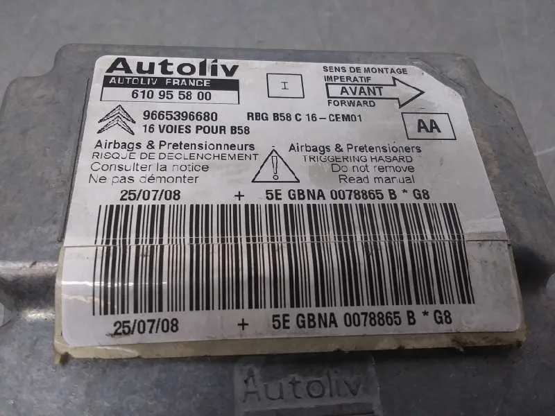 Centralita Airbag para Citroën C4 Grand Picasso