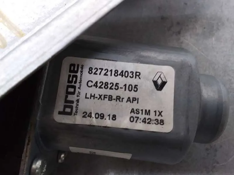 Elevalunas Trasero Izquierdo para Renault Megane Iv Berlina 5P