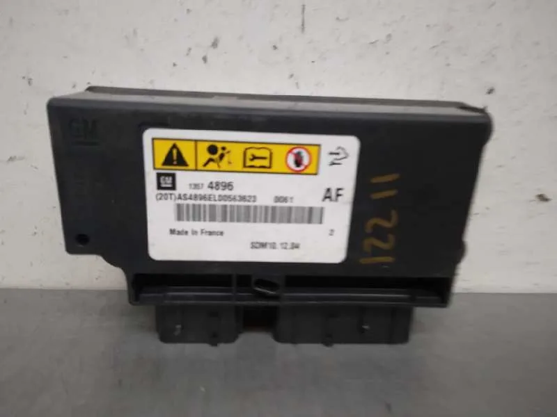 Centralita Airbag para Opel Astra J Lim.
