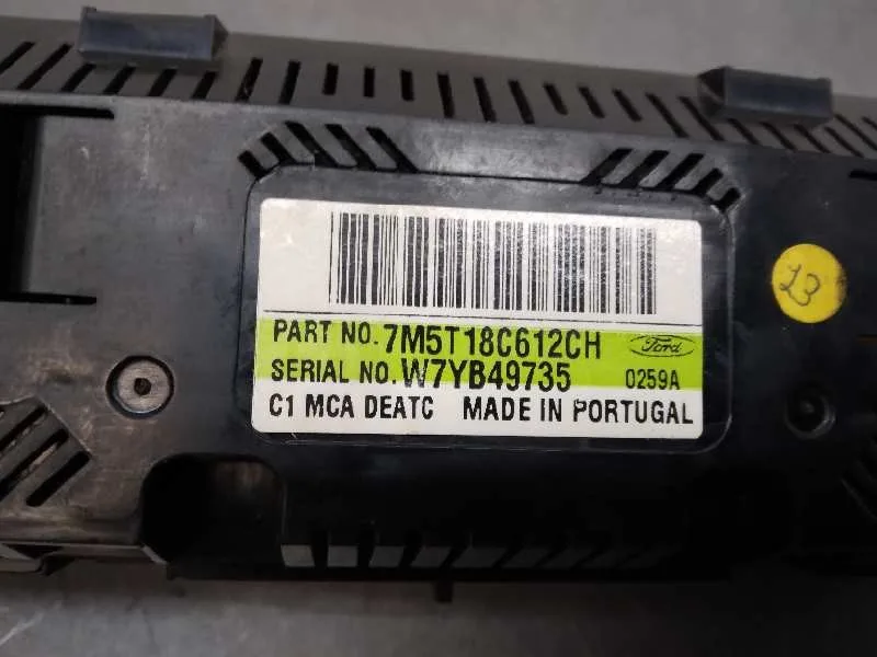 Mando Climatizador para Ford Focus Turnier (Cb4)