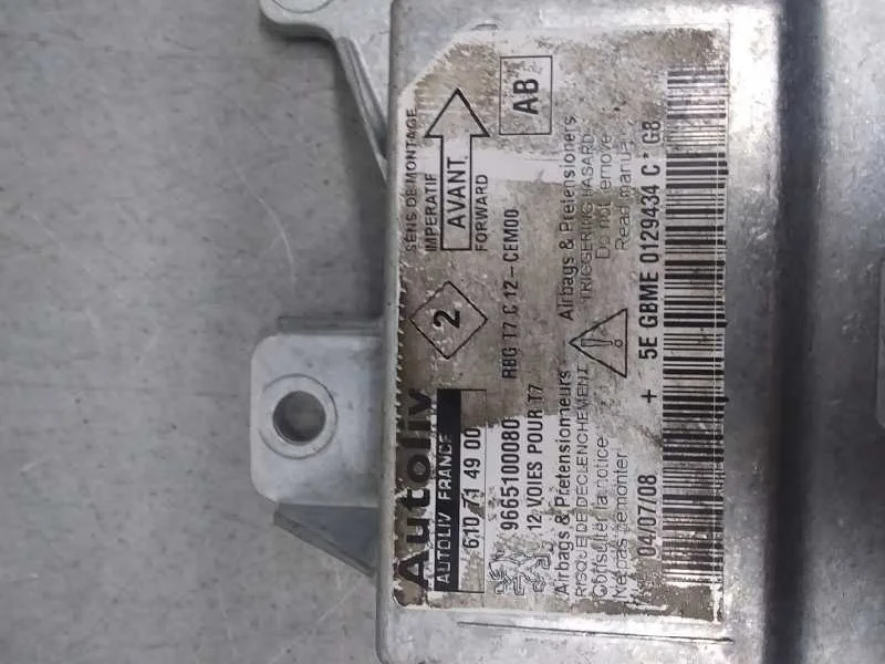 Centralita Airbag para Peugeot 308 Sw