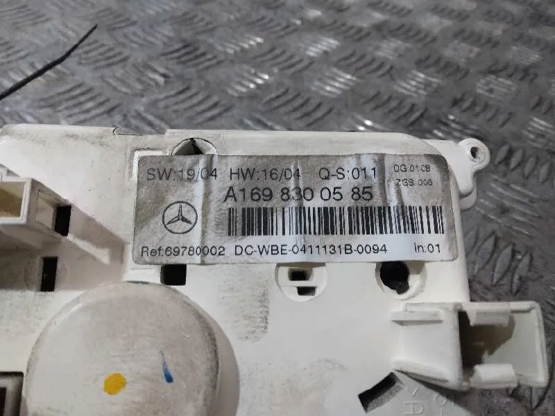 Mando Climatizador para Mercedes-Benz Clase A (W169)