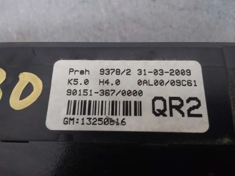 Mando Calefaccion / Aire Acondicionado para Opel Astra H Caravan