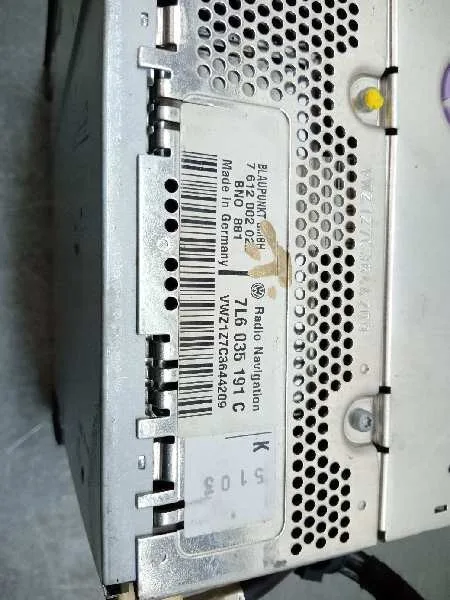 Sistema Navegacion Gps para Volkswagen Touareg (7La)