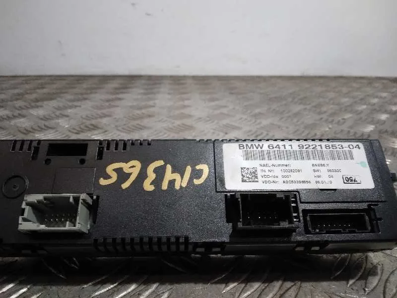 Mando Climatizador para Bmw Serie 1 Berlina (E81/E87)