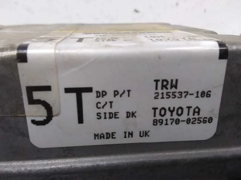 Centralita Airbag para Toyota Auris