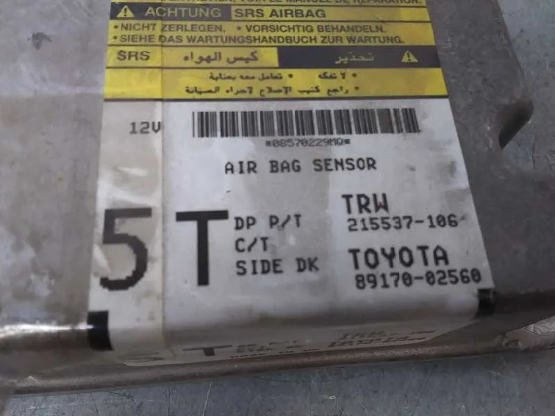 Centralita Airbag para Toyota Auris