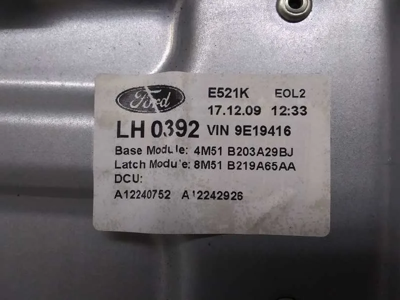 Elevalunas Delantero Izquierdo para Ford Focus Lim. (Cb4)