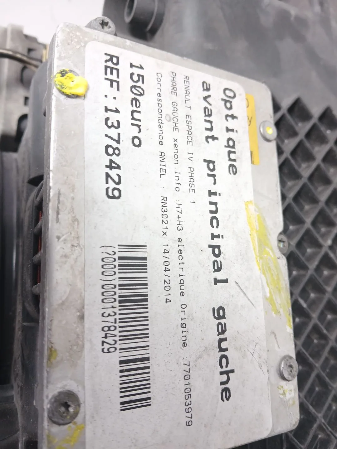 Faro Izquierdo para Renault Espace Iv (Jk0)