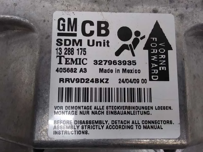 Centralita Airbag para Opel Astra H Caravan