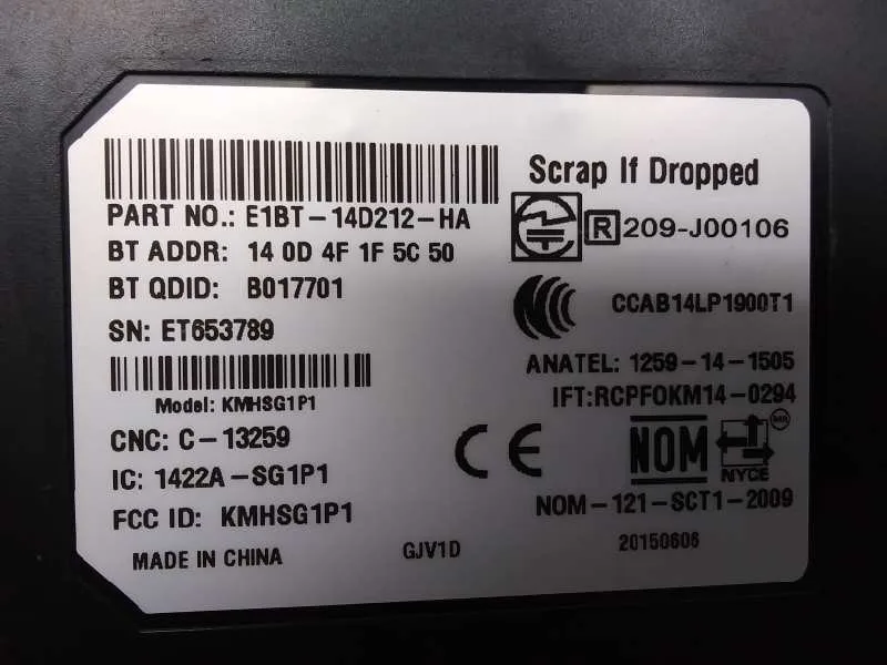 Modulo Electronico para Ford Focus Lim.