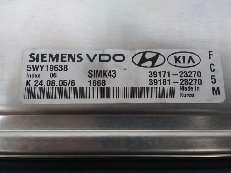 Centralita Motor Uce para Hyundai Tucson (Jm)