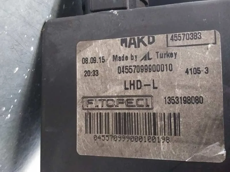 Faro Izquierdo para Fiat Fiorino