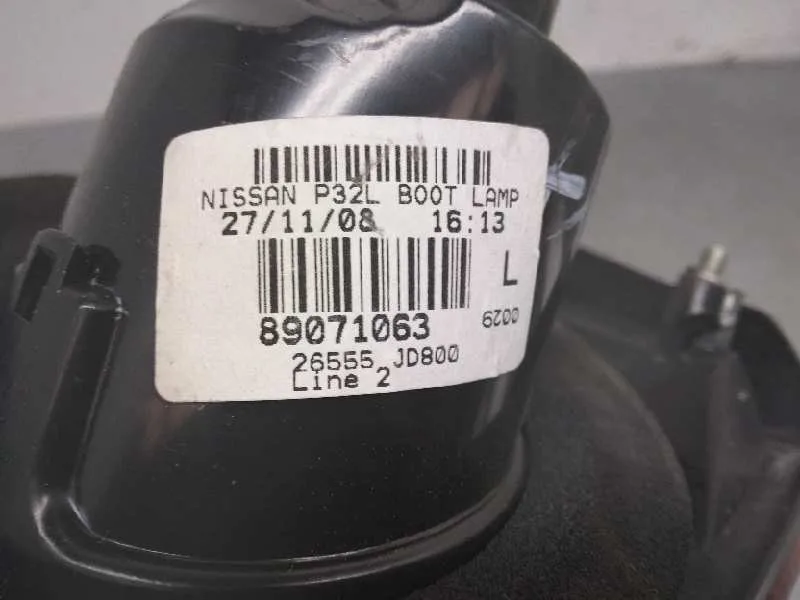 Piloto Trasero Izquierdo Interior para Nissan Qashqai (J10)