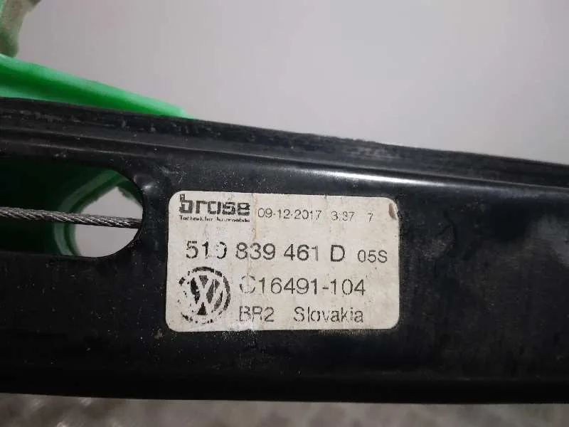 Elevalunas Trasero Izquierdo para Volkswagen Golf Vii Sportsvan