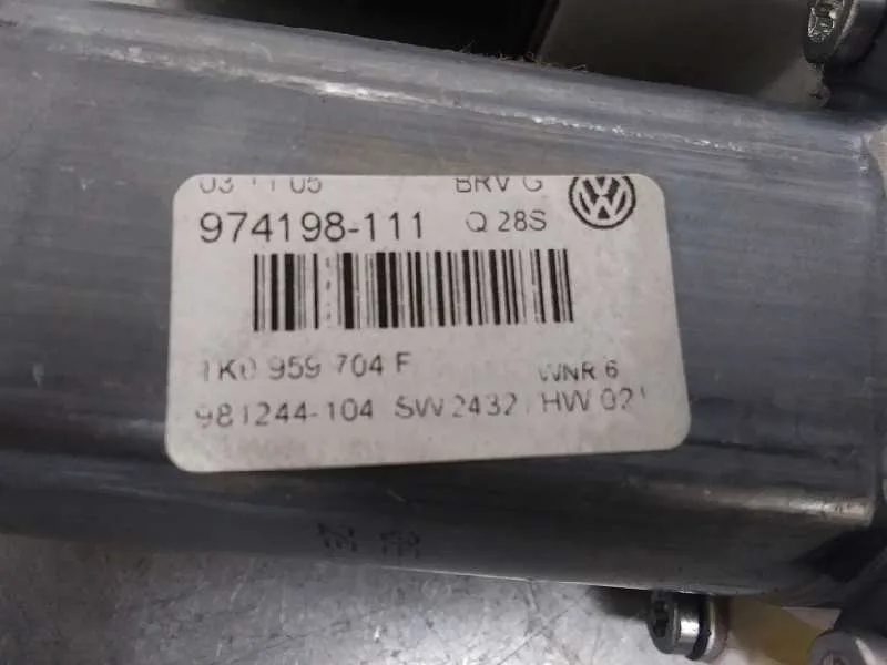 Motor Elevalunas Trasero Derecho para Volkswagen Passat Berlina (3C2)