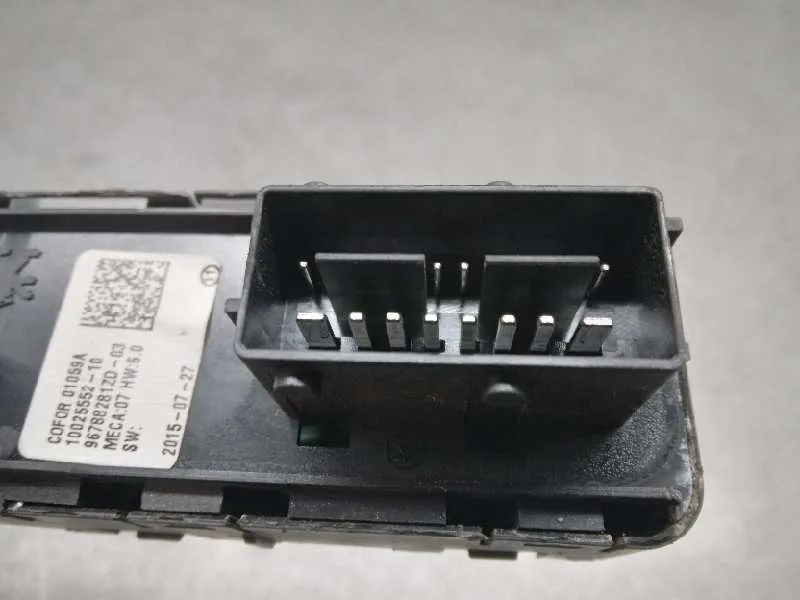 Mando Elevalunas Delantero Izquierdo para Citroën C4 Picasso