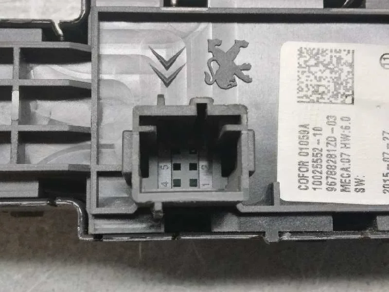 Mando Elevalunas Delantero Izquierdo para Citroën C4 Picasso