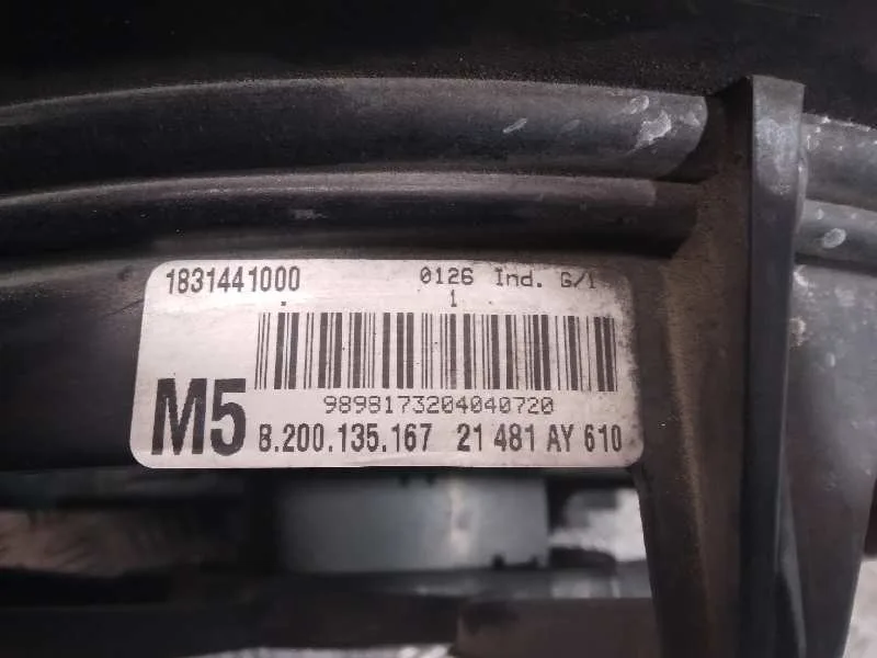 Electroventilador para Renault Modus