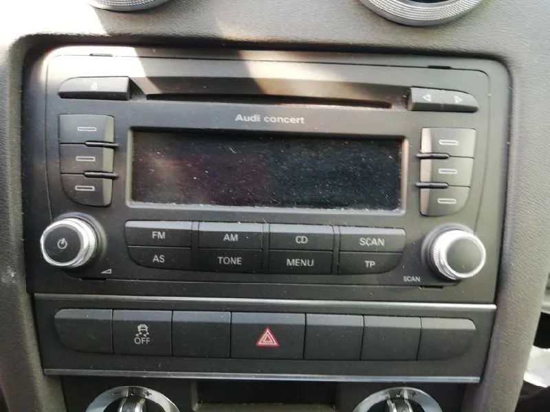 Sistema Audio / Radio Cd para Audi A3 Sportback (8P)