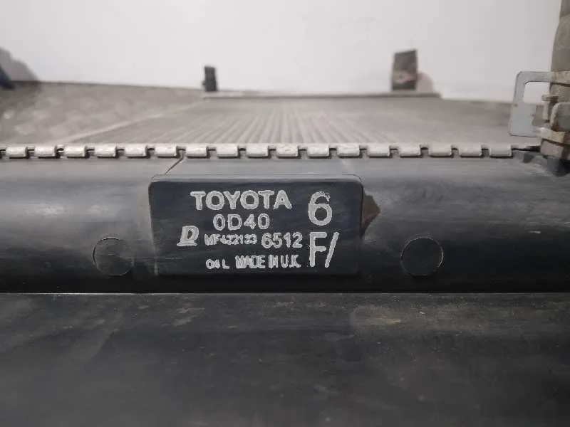 Radiador Agua para Toyota Auris