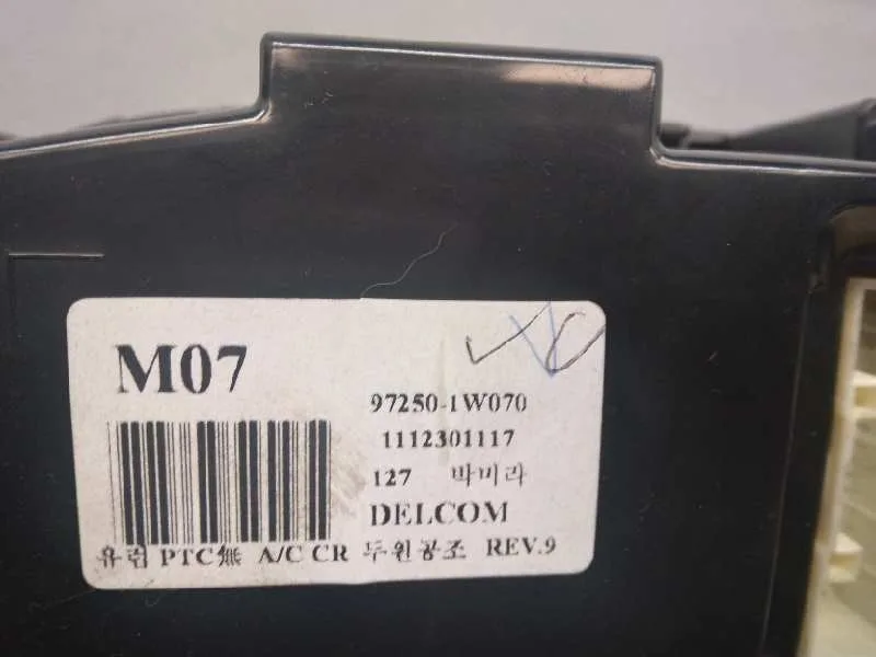 Mando Calefaccion / Aire Acondicionado para Kia Rio